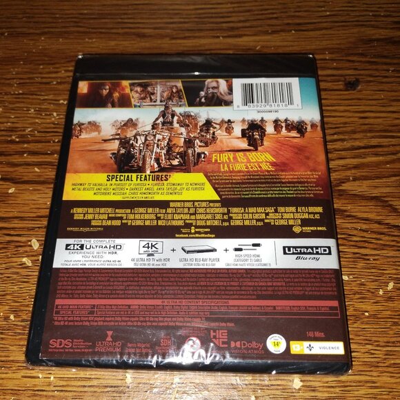 Furiosa A Mad Max Saga (4K Ultra HD, 2024, Canadian) - Picture 2 of 3